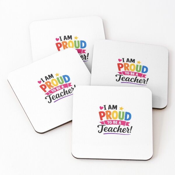 Item preview, I Am Proud to Be a Teacher – Colorful Educator Pride designed and sold by jillymask12.