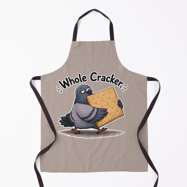 Item preview, Funny Pigeon Sticker – Whole Cracker Cartoon Bird designed and sold by SimplePoDesign.