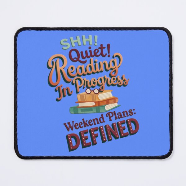 Item preview, Shh Quiet Reading In Progress Bookish Typography designed and sold by My-Hoodies.