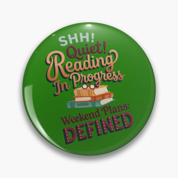 Item preview, Shh Quiet Reading In Progress Bookish Typography designed and sold by My-Hoodies.