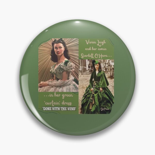 Item preview, Scarlett O'hara the green curtain dress designed and sold by DiFraia Studio.