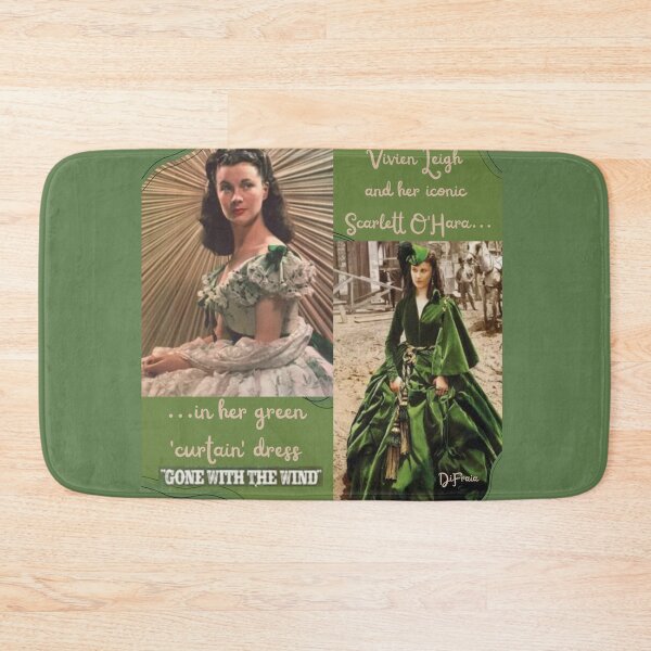 Item preview, Scarlett O'hara the green curtain dress designed and sold by DiFraia Studio.
