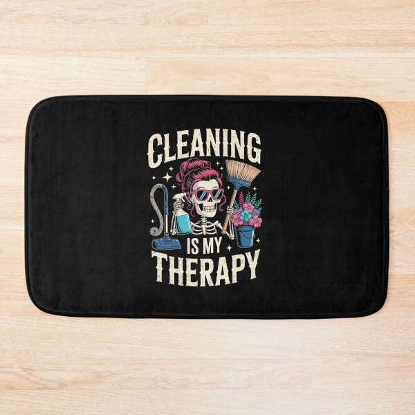 Item preview, CLEANING IS MY THERAPY designed and sold by jkrphoto.