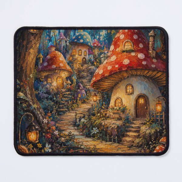 Item preview, The Hidden Mushroom Hamlet designed and sold by DrizzyV.