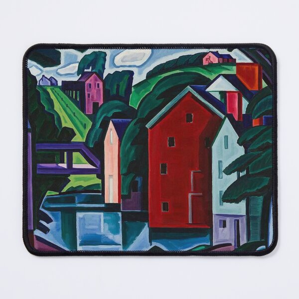 Item preview, New Jersey Village -Oscar Bluemner designed and sold by tomorrowsart.