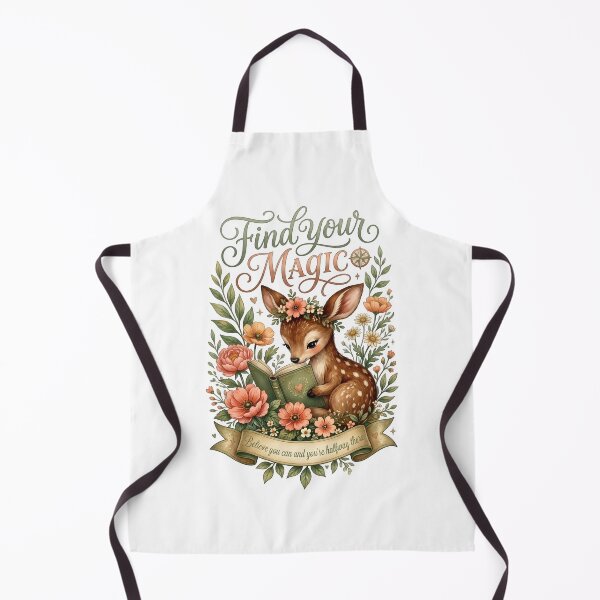 Item preview, Find Your Magic Cute Deer Reading Book designed and sold by Sovereign Supply Co..