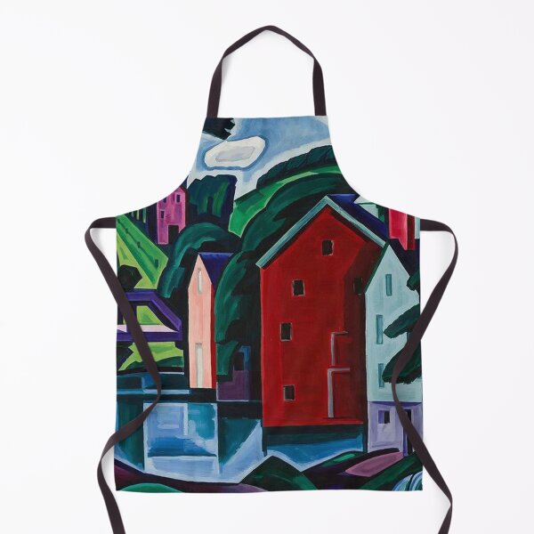 Item preview, New Jersey Village -Oscar Bluemner designed and sold by tomorrowsart.