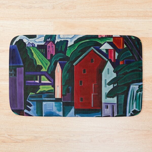 Item preview, New Jersey Village -Oscar Bluemner designed and sold by tomorrowsart.