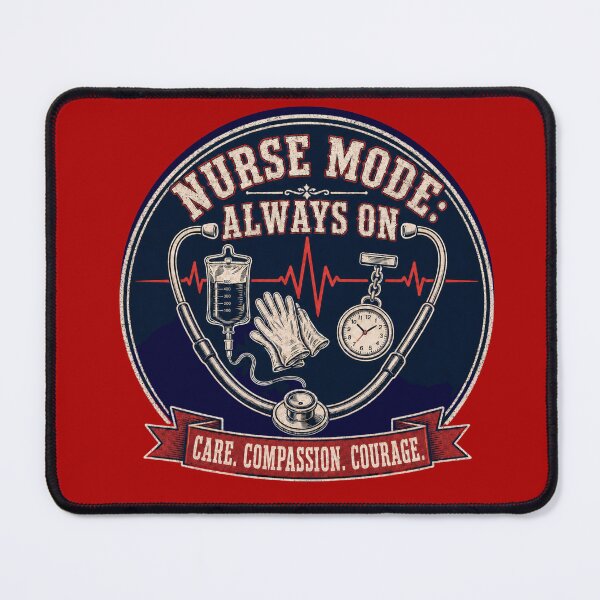 Item preview, Nurse Mode Always On designed and sold by freshwear design.