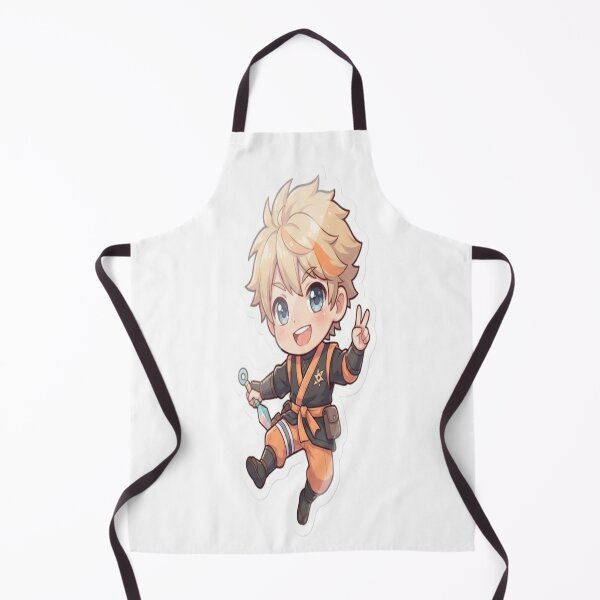 Item preview, Cute Chibi Ninja Boy – Kawaii Anime Sticker Character designed and sold by AdityaShop18.