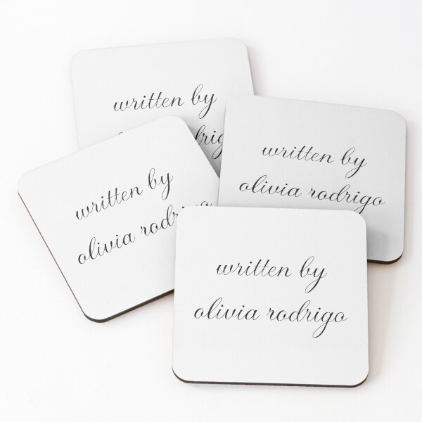 Item preview, Written by Olivia Rodrigo designed and sold by moonna designs.