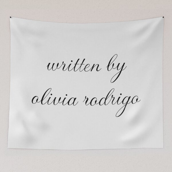 Item preview, Written by Olivia Rodrigo designed and sold by moonna designs.