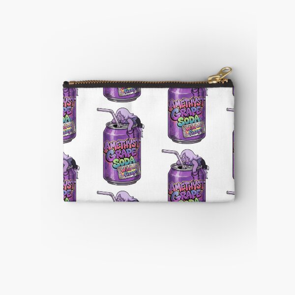 Item preview, Amethyst Grape Soda Can - Wild Fizzy Pop Art designed and sold by 0Zetgest.