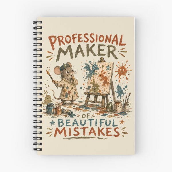 Item preview, Professional Maker of Beautiful Mistakes Artist Mouse designed and sold by VIVID COLORS CLUB.