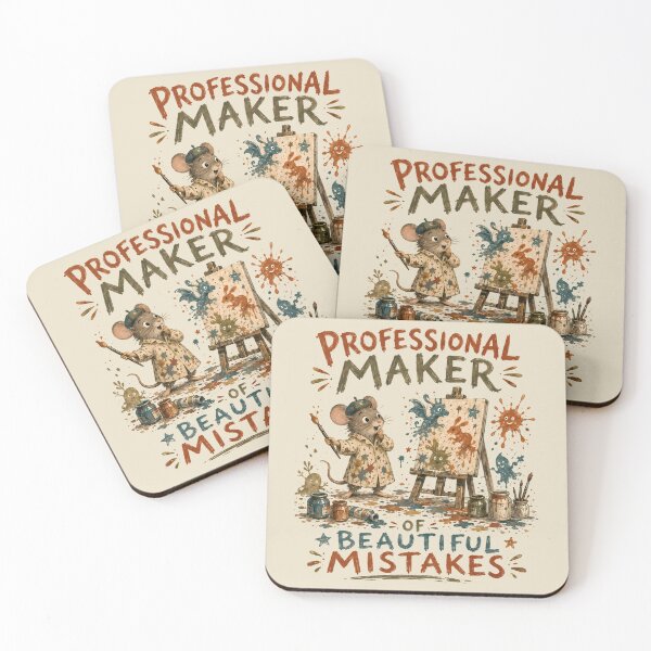 Item preview, Professional Maker of Beautiful Mistakes Artist Mouse designed and sold by VIVID COLORS CLUB.