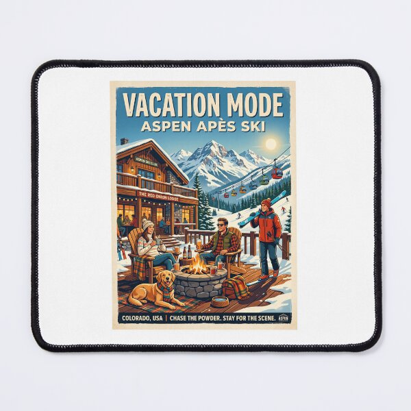 Item preview, Aspen Colorado Après Ski Vacation Mode Winter Travel designed and sold by TeeARTHY.