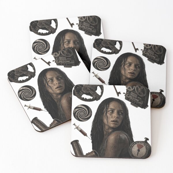 Item preview, Horror theme collage with frightened woman and as isolated element designed and sold by Creative88Art.