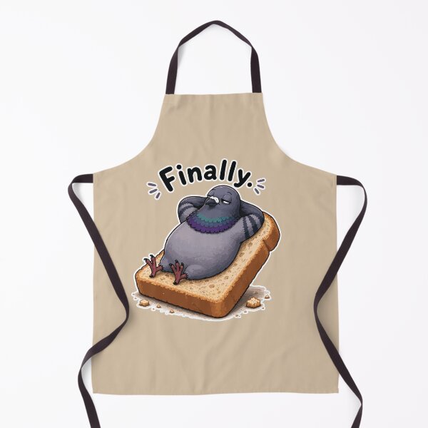 Item preview, Funny Pigeon Sticker – Finally Cartoon Bird Living the Dream designed and sold by SimplePoDesign.