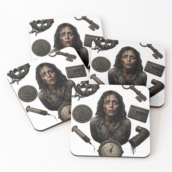 Item preview, Horror theme composition with panicked woman and as isolated object designed and sold by Creative88Art.