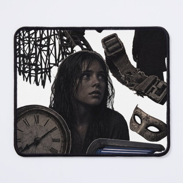 Item preview, Mysterious atmosphere with woman and surreal as isolated object designed and sold by Creative88Art.