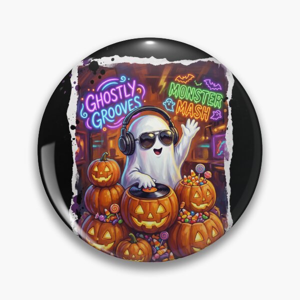 Item preview, Ghostly Grooves Monster Mash DJ designed and sold by Roy & Tiffany.
