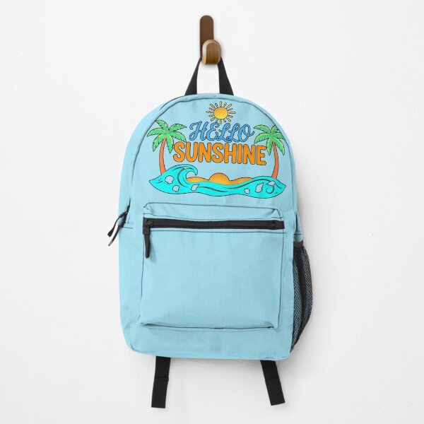 Item preview, Hello Sunshine | Summer Design Palm Tree Waves Seashells designed and sold by AstronautMerch.