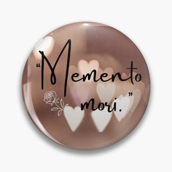 Item preview, Memento Mori Books Dark Academia Quote designed and sold by WildWoodlandWitch.