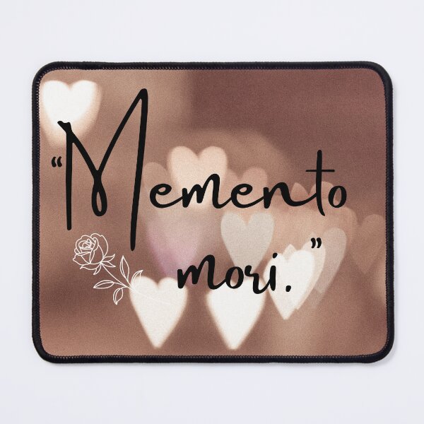 Item preview, Memento Mori Books Dark Academia Quote designed and sold by WildWoodlandWitch.