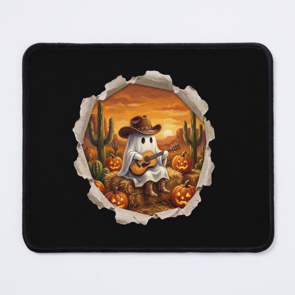 Item preview, Western Cowboy Ghost Playing Acoustic Guitar designed and sold by Roy & Tiffany.