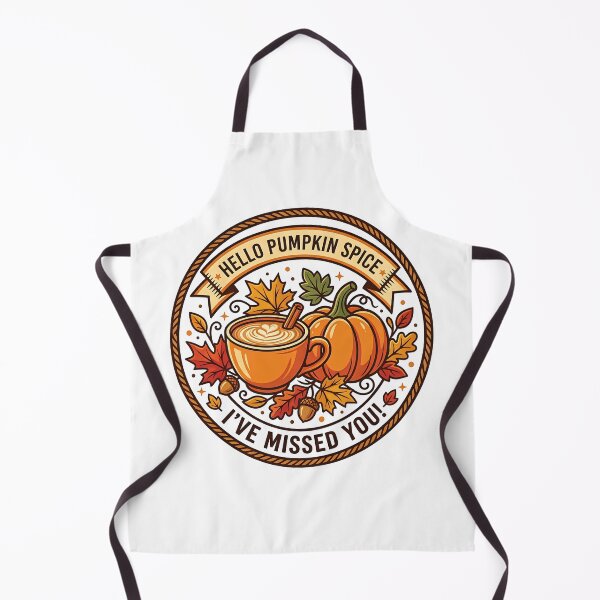 Item preview, Hello Pumpkin Spice Autumn Wreath designed and sold by Tin Robot Co..