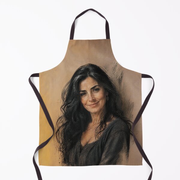 Item preview, Charcoal and Pastel Portrait of a Mediterranean Woman designed and sold by Lucia Amaris Art.
