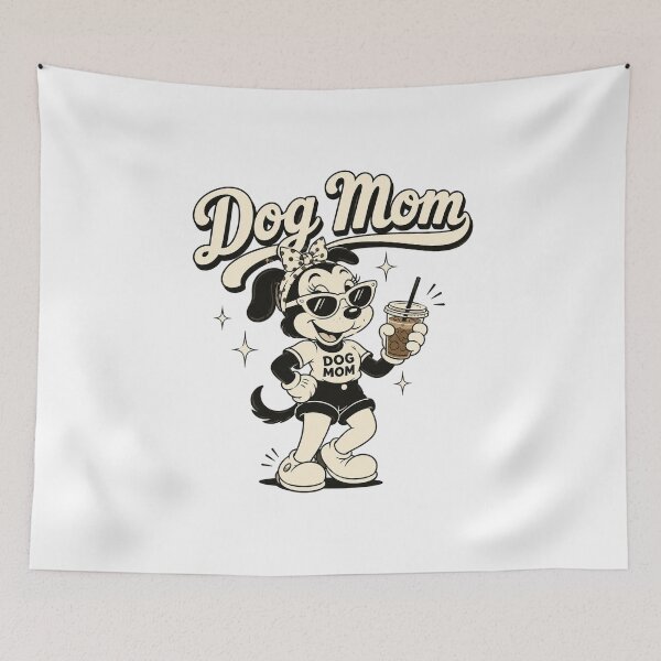 Item preview, Retro 1930s Mascot Dog Mom Vintage designed and sold by teemix.