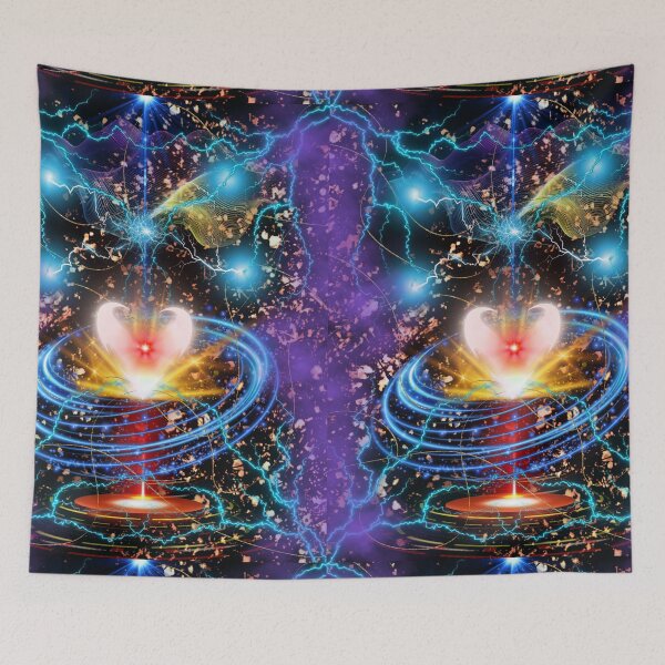 Item preview, Cosmic Heart Energy | Mystical Spiritual Lightning Design designed and sold by BULAIR89.