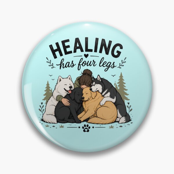 Item preview, Healing has four legs (dog pack) designed and sold by MaiJehovah.