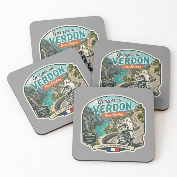 Item preview, Gorges du Verdon D23 Grand Canyon of Europe France Sticker TShirt 04 designed and sold by OuterShellUK.