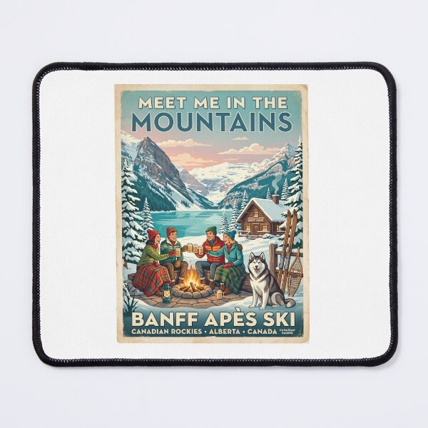 Item preview, Meet Me In The Mountains Banff Canadian Rockies Après Ski designed and sold by TeeARTHY.