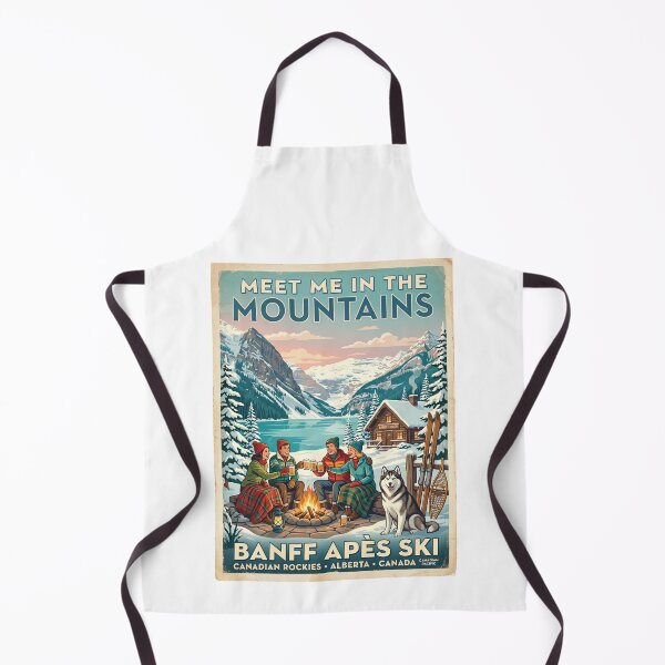 Item preview, Meet Me In The Mountains Banff Canadian Rockies Après Ski designed and sold by TeeARTHY.
