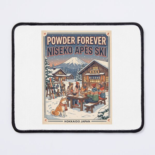 Item preview, Powder Forever Niseko Hokkaido Japan Après Ski Vintage designed and sold by TeeARTHY.