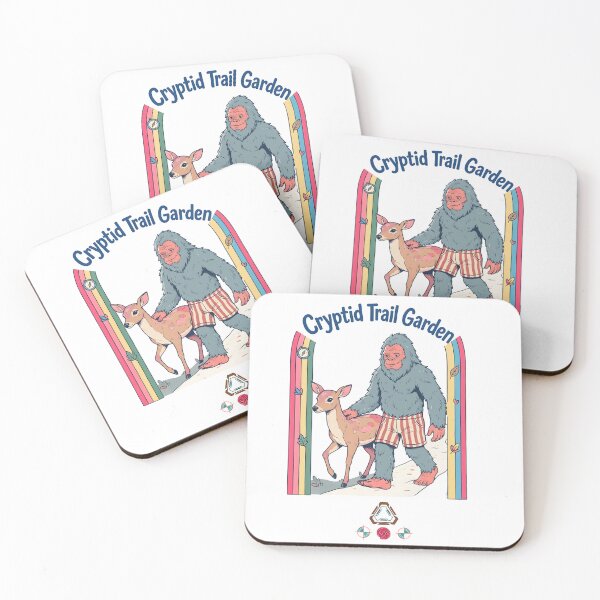 Item preview, Copy of Trailside Hangout: Bigfoot and Deer Picnic Tee designed and sold by Whimsy Trail Co.