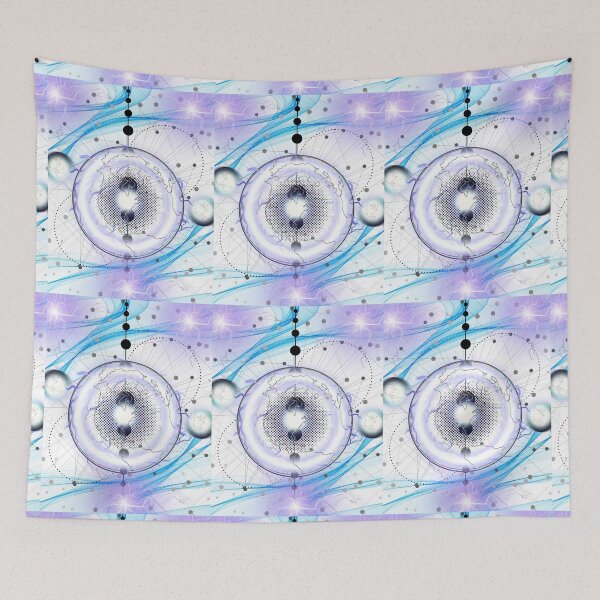 Item preview, Cosmic Geometry Abstract Art | Futuristic Space Digital Design designed and sold by BULAIR89.