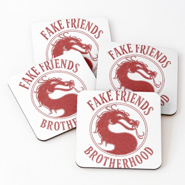 Item preview, Fake Friends Brotherhood - Front designed and sold by JokersFactory.