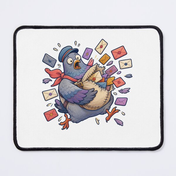 Item preview, Carrier Pigeon Bursting Mail Satchel designed and sold by GoverArt.