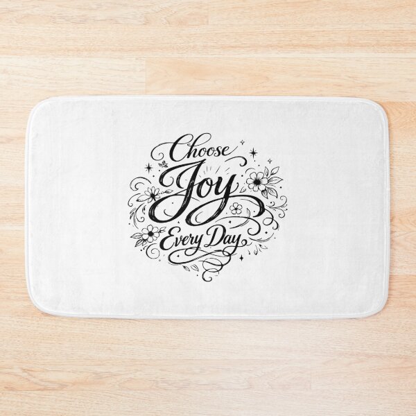 Item preview, Choose Joy Every Day – Inspirational Positive Mindset Typography Design designed and sold by Amsafjol.