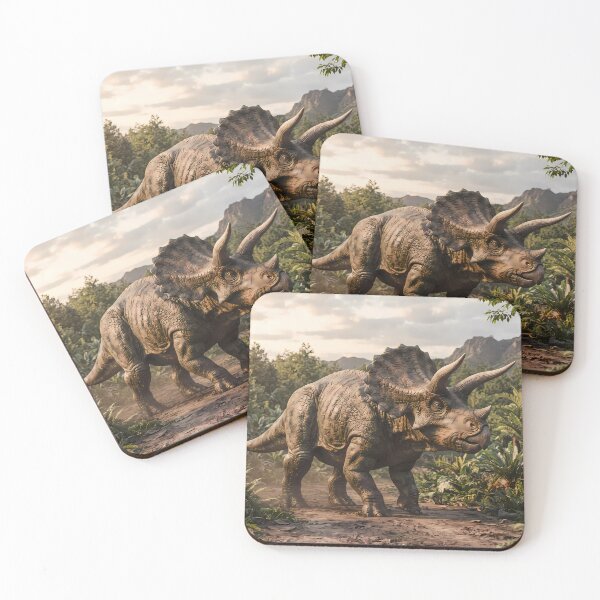 Item preview, A Tyrannosaurus Rex Dinosaur World Jurassic Landscape Art designed and sold by ART ATTACK ZONE.