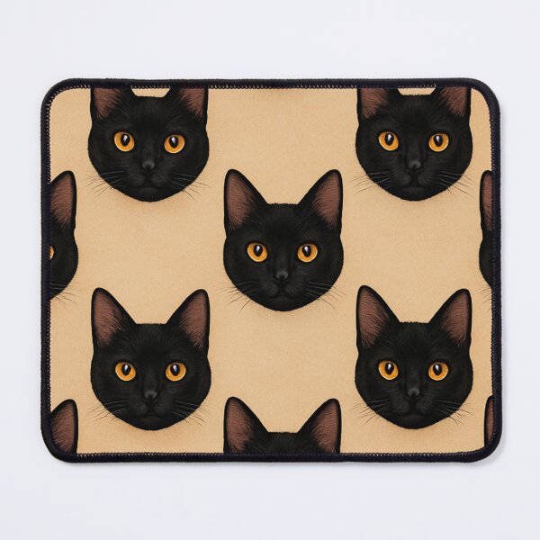 Item preview, Cat Pattern peach designed and sold by Buffor.