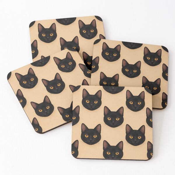Item preview, Cat Pattern peach designed and sold by Buffor.