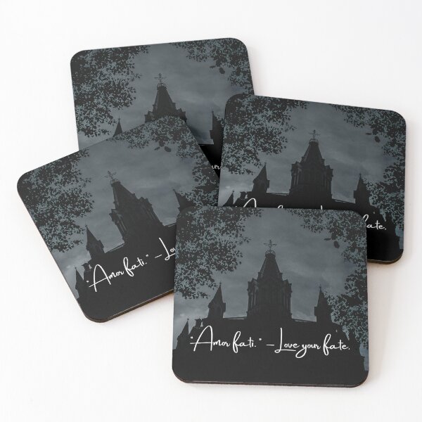 Item preview, Amor Fati Love Your Fate Dark Academia Quote designed and sold by WildWoodlandWitch.