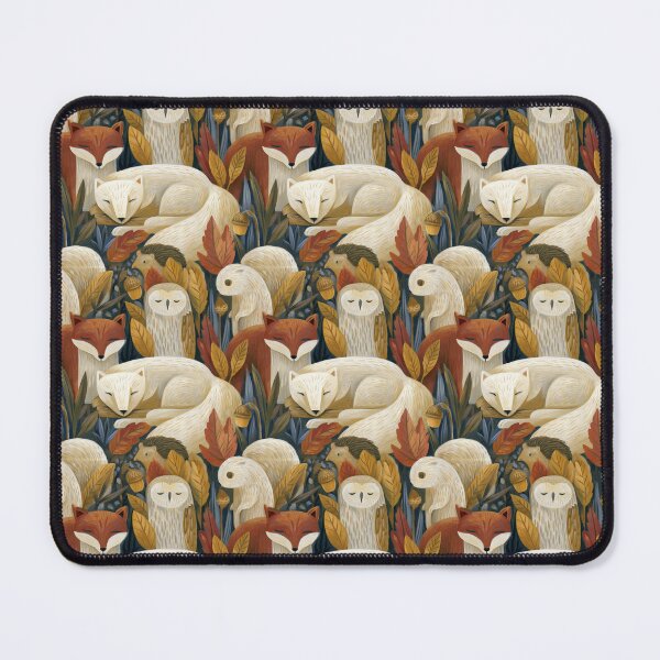 Item preview, Autumn Forest Dreams: Foxes, Owls & Hedgehogs designed and sold by TJ Art and Camera.