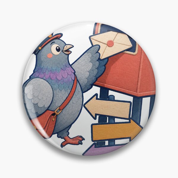 Item preview, Carrier Pigeon Wrong Mailbox Again designed and sold by GoverArt.