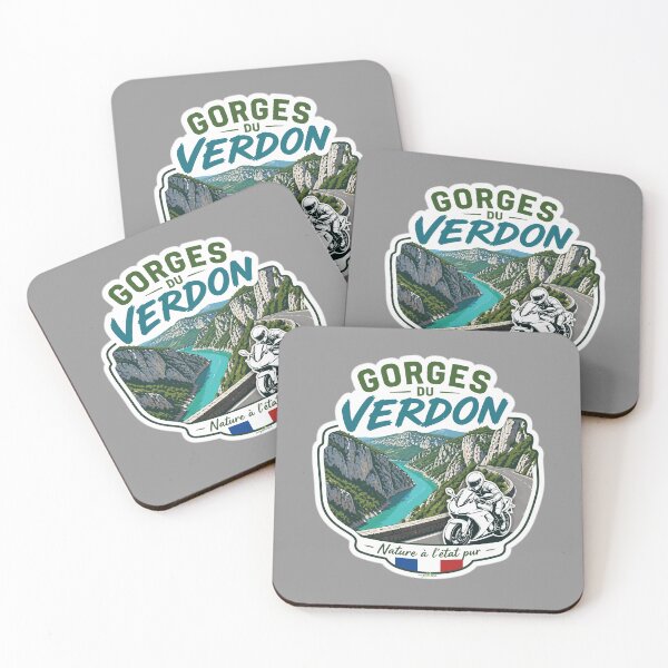 Item preview, Gorges du Verdon D23 Grand Canyon of Europe France Sticker TShirt 05 designed and sold by OuterShellUK.